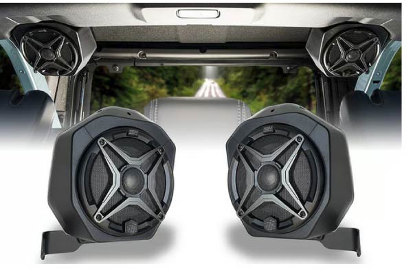  230-BR-2B65A / 2021-2026 Ford Bronco 2-Door Rear Speaker Pod 6.5in Upgrade | Speaker: SSV A-Spec